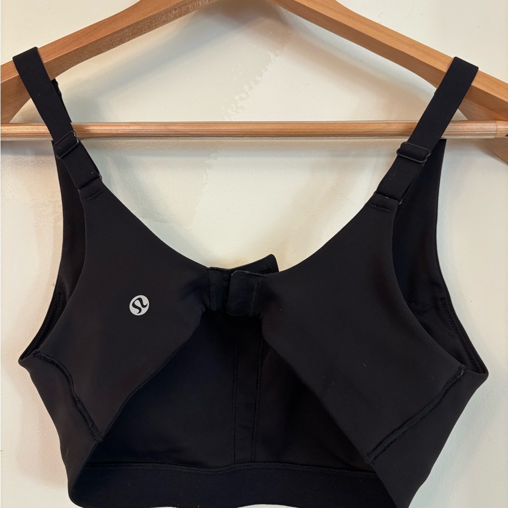 Lululemon Black Sports Bra - Picture 2 of 3
